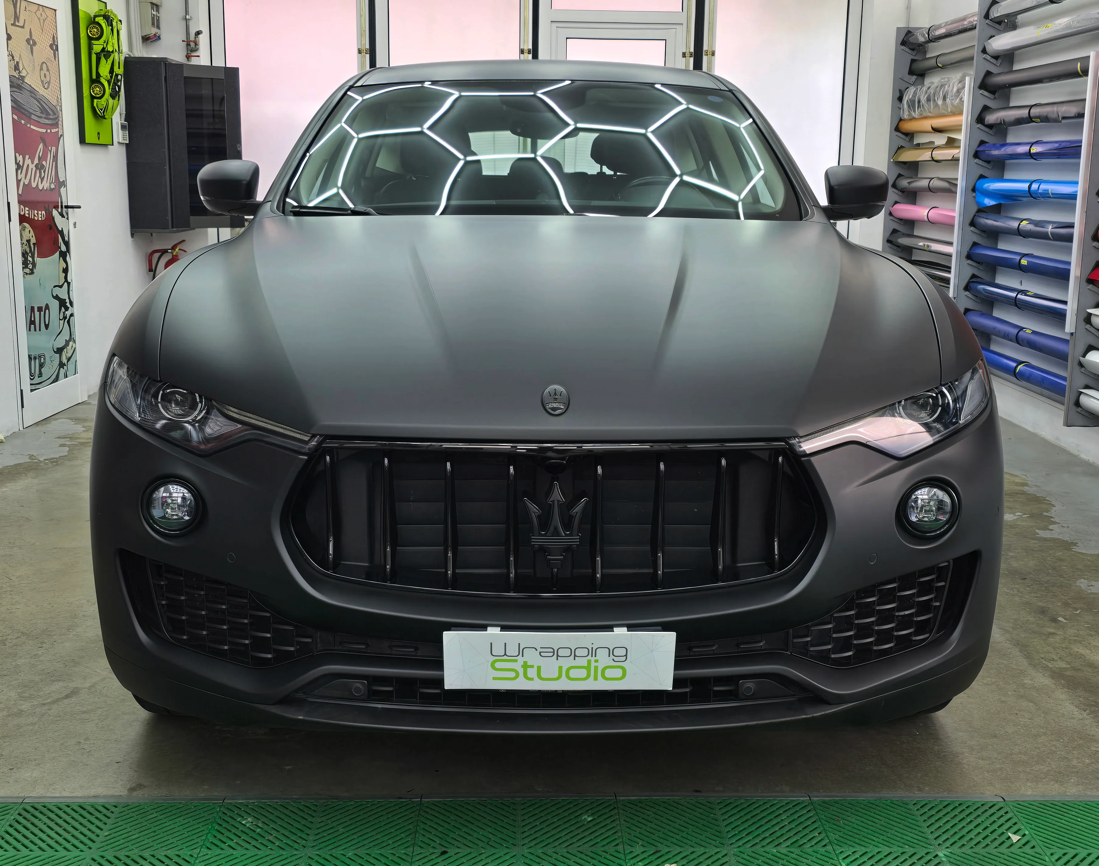 Maserati Levante | Car Wrapping Matte Deep Black
